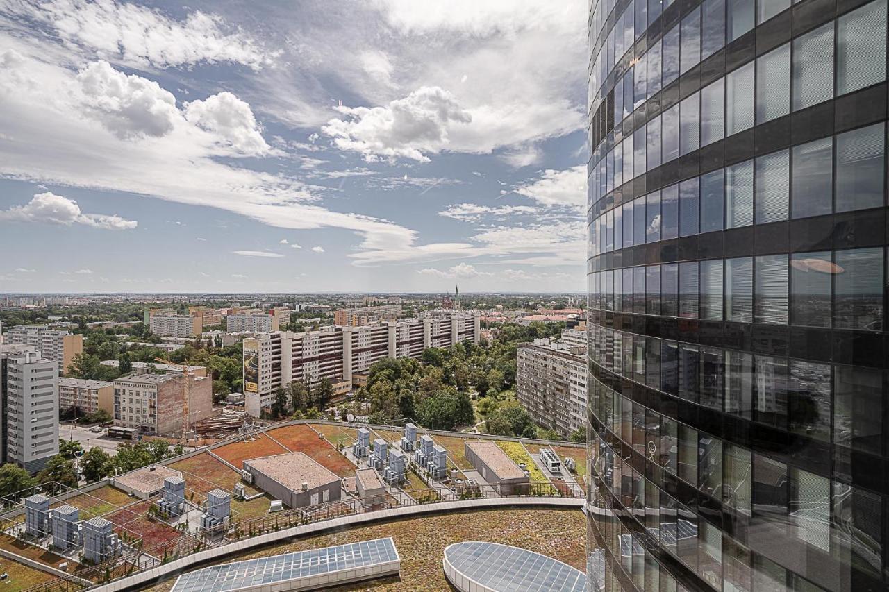Rentplanet - Apartament Sky Tower Βρότσλαβ Εξωτερικό φωτογραφία